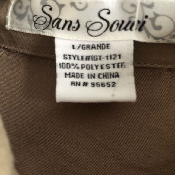 SANS SOUCI Shirttail Blouse - Picture 7 of 12